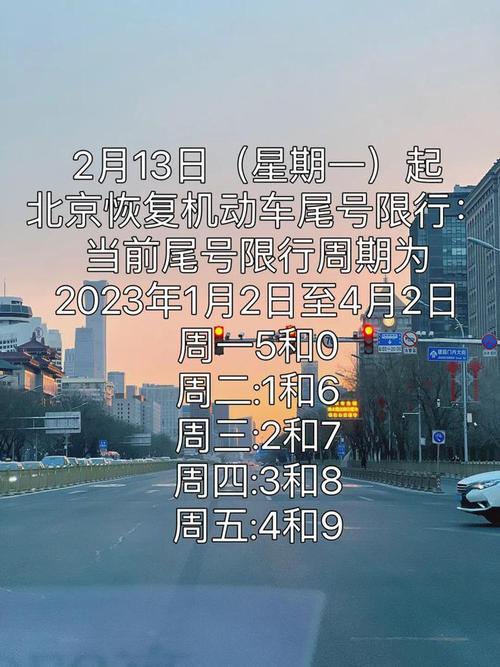 2023年,车辆限行吗？北京：按尾号限行,不实施机动车单双日